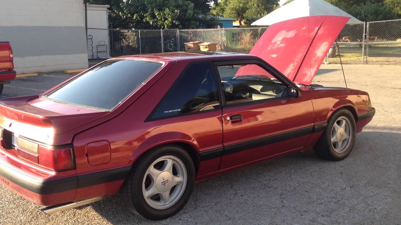 1991 Mustang LX 5.0 For Sale Austin TX - YouTube