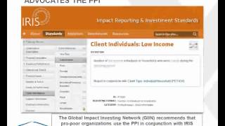 Nexii Webinar Series 2012: Progress out of Poverty Index (PPI)