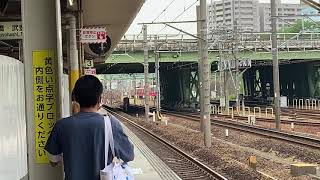 EF210 160号機牽引62レ金山3番線通過
