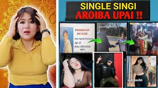 Single Singi Aroiba Upai😱 || Viral Funny Videos Reaction || Thoibi Reaction