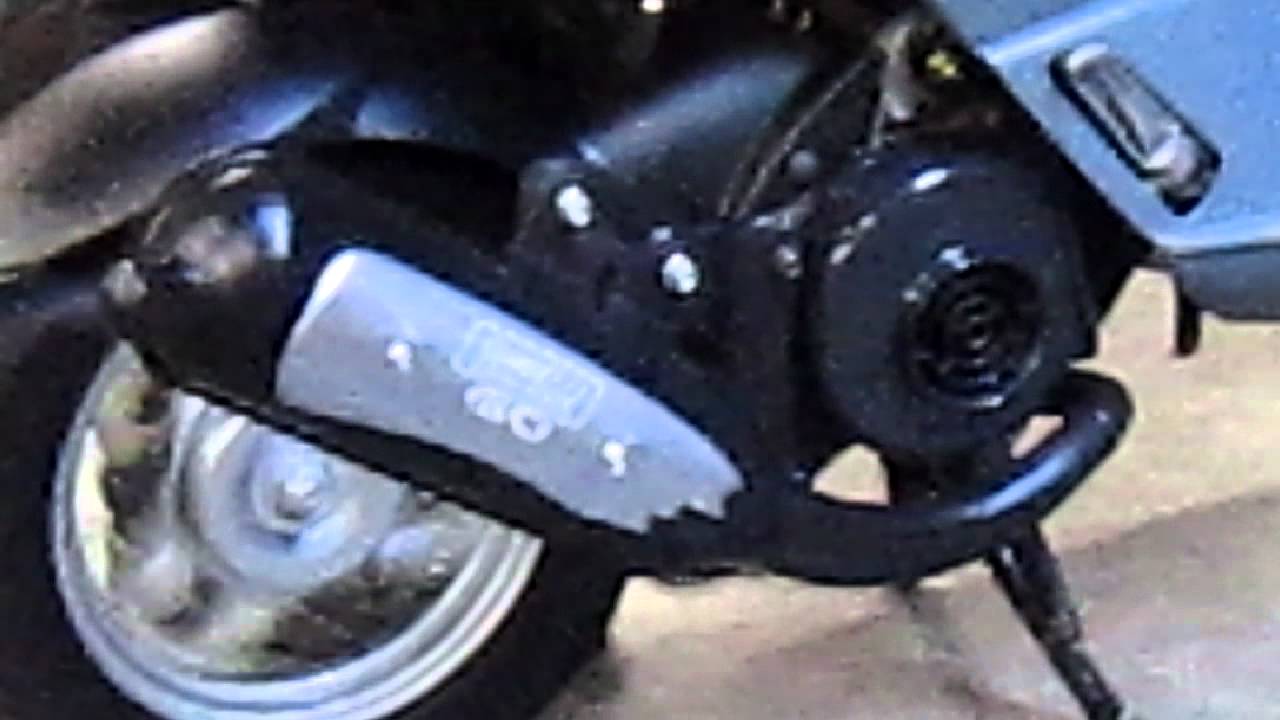 Peugeot Ludix met Giannelli Go uitlaat