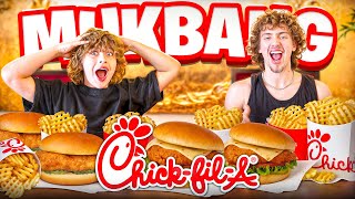 Chick Fila Muckbang! New Menu Items!