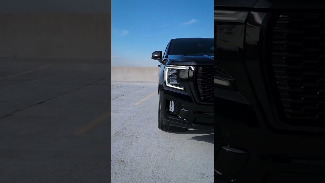 De-badged blackout GMC Yukon Denali