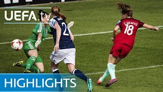 Women's EURO highlights: Scotland 1-2 Portugal