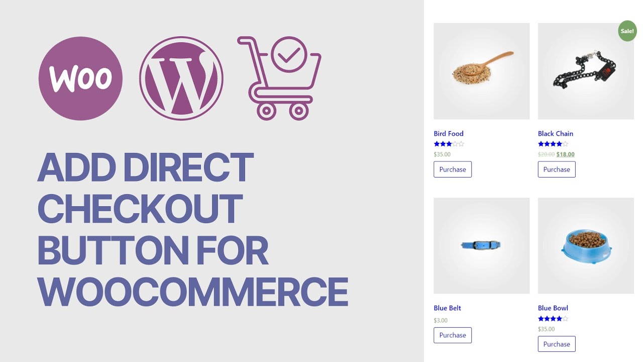 How To Add Direct Checkout Button for WooCommerce Store Product For Free?  Short Sale Process 