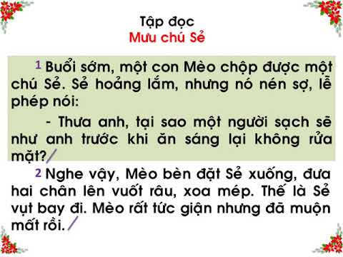 Tiếng Việt: Mưu chú Sẻ
