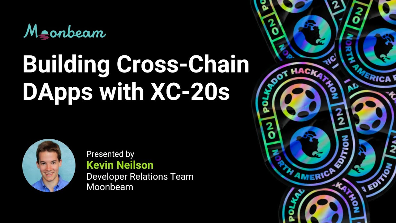 Moonbeam at Polkadot Hackathon North America Building Cross