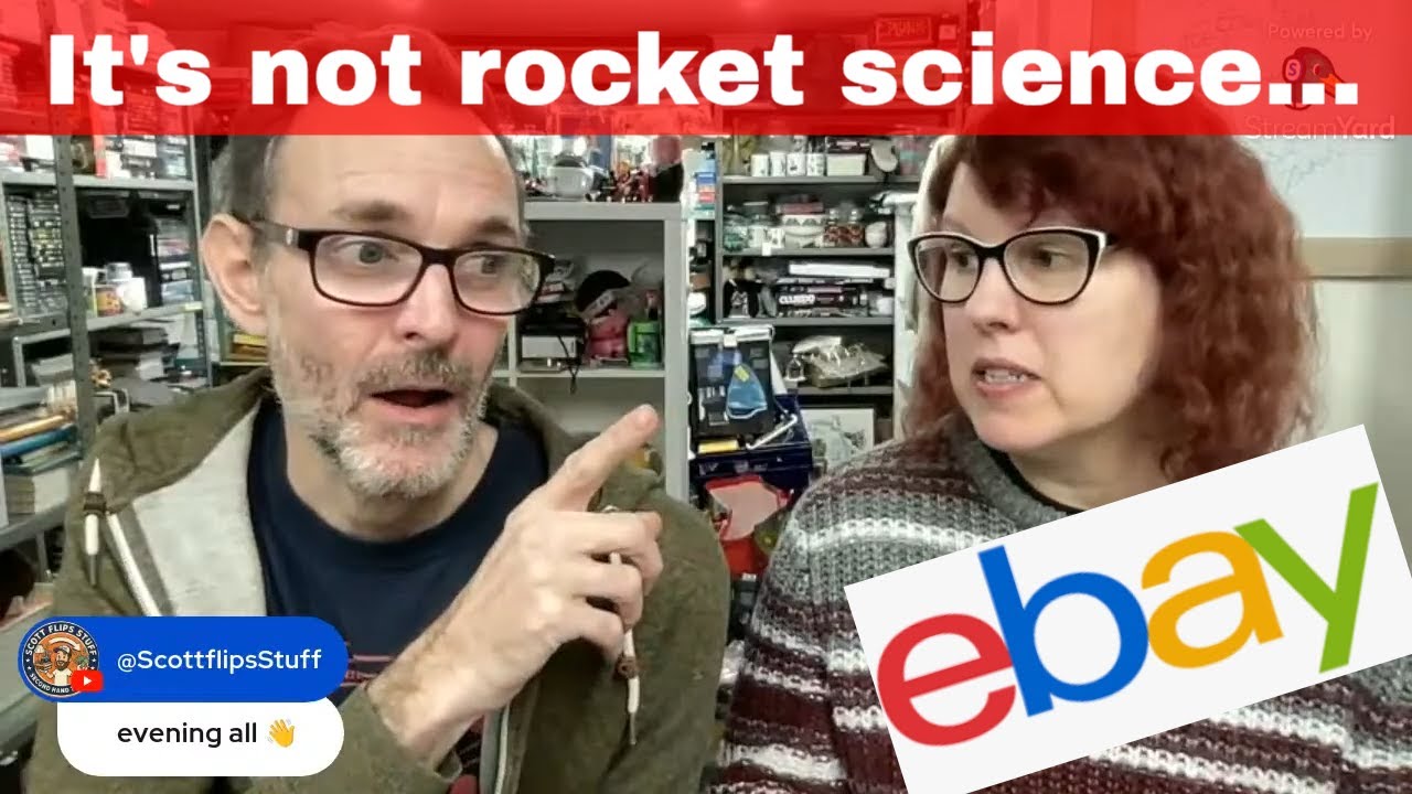 It's not ROCKET SCIENCE - Selling on ebay