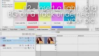 Sony Vegas ll Cookie Cutter Shadow
