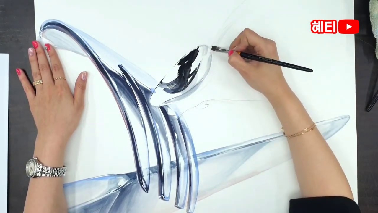 [개체표현]숟가락,포크 기초디자인