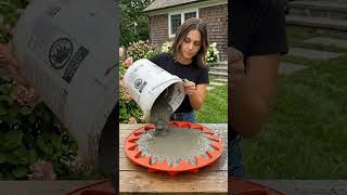 🌻 Genius Backyard Idea! DIY Sunflower Garden Path Stepping Stone Using Silicone Mold & Concrete Pour