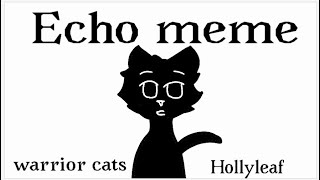Echo meme | Warrior cats | Hollyleaf | FlipaClip