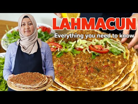 Turkish LAHMACUN😍 How To Make At Home? | The Most Popular Street Food In Turkey