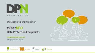 Complaints webinar