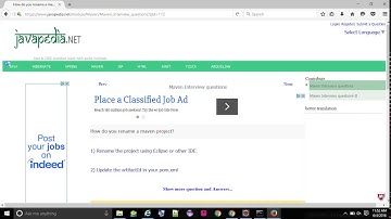 How do you rename a maven project? - javapedia.net
