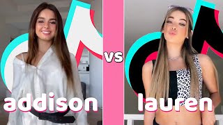 Addison Rae Vs Lauren Kettering TikTok Dances Compilation