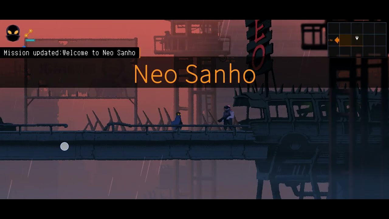 HAAK, gameplay Neo Sanho demo, no commentary