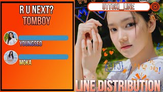 R U NEXT? (MOA,MOKA,YOUNGSEO) TOMBOY (ORIGINAL BY (G)-IDLE) [LINE DISTRIBUTION]