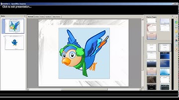How To Create Animated Image In OpenOffice Impress Presentation Tamil