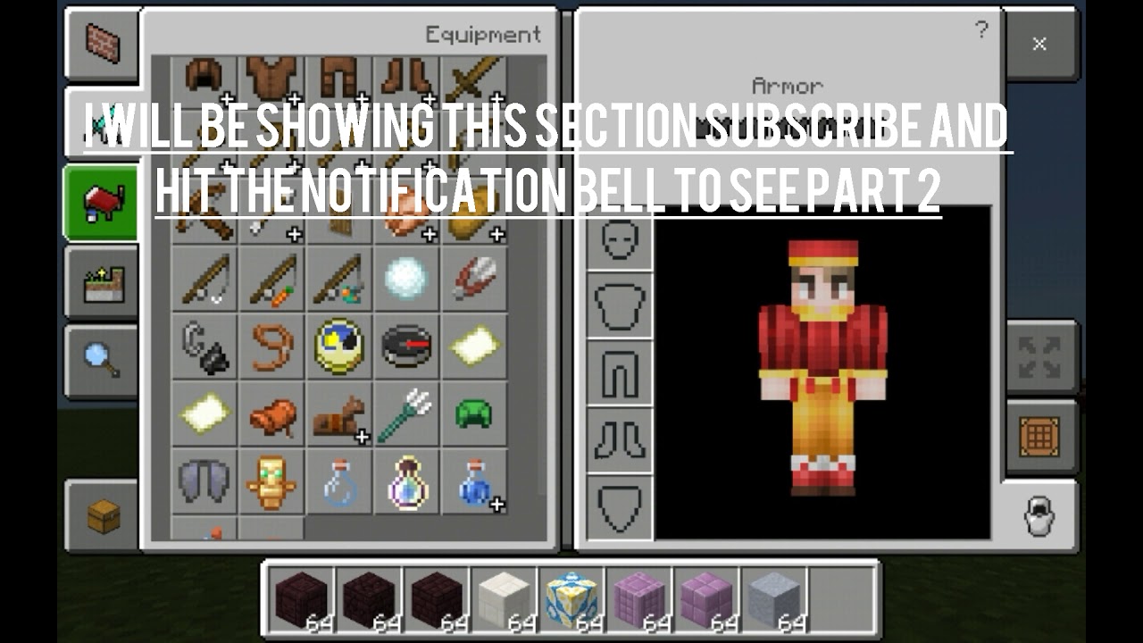 Every Block In Minecraft Pocket Edition Part 1 YouTube