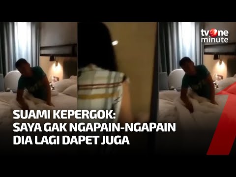 Detik-detik Istri Pilot Grebek Suami Selingkuh Bareng Pramugari di Hotel | tvOne Minute