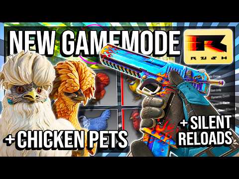CS2 RUSH GAME MODE UPDATE (NEW CHICKEN PETS)