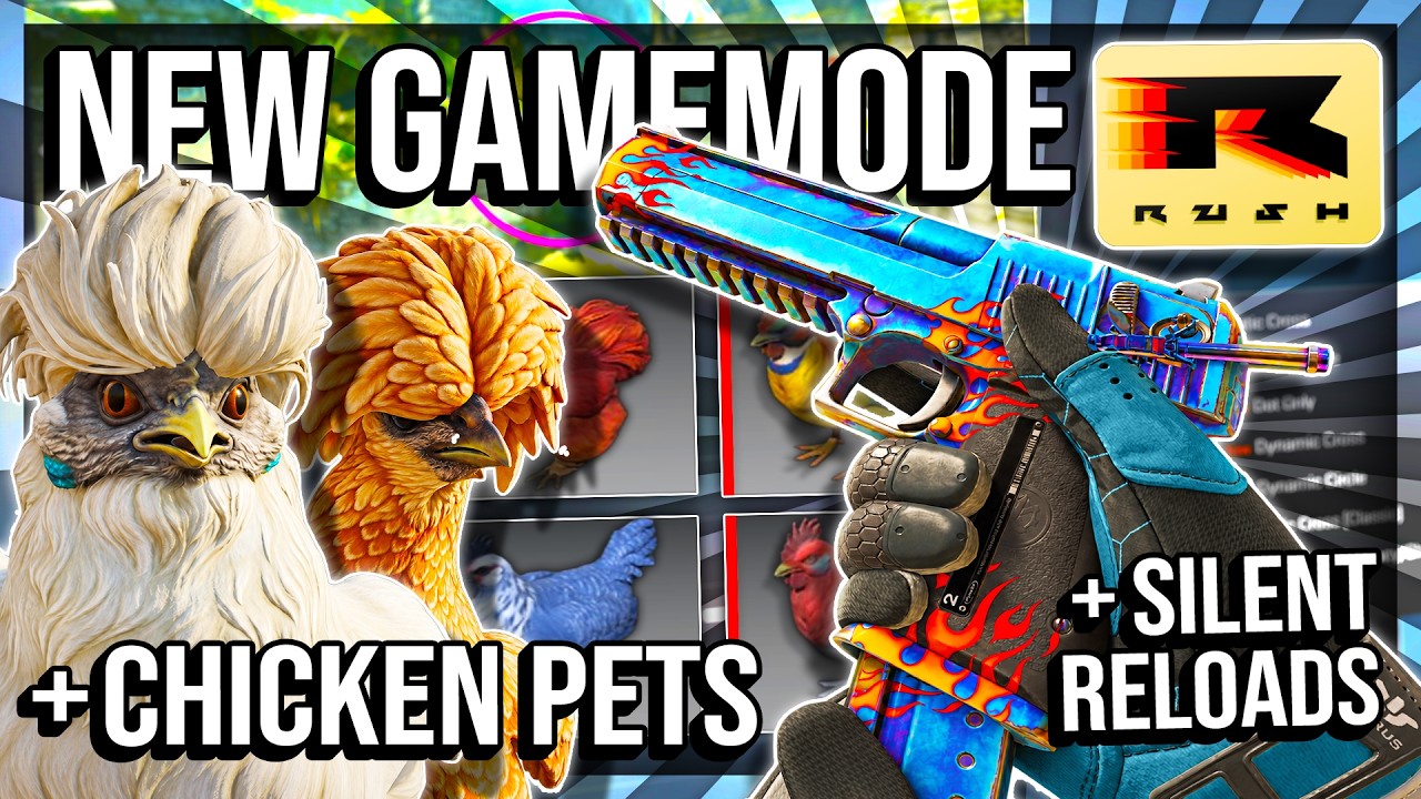 HUGE CS2 RUSH GAME MODE UPDATE (NEW CHICKEN PETS)