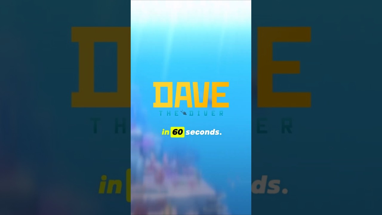 Dave the Diver in 60 Seconds – The Deep Sea Adventure You Didn’t Expect! 