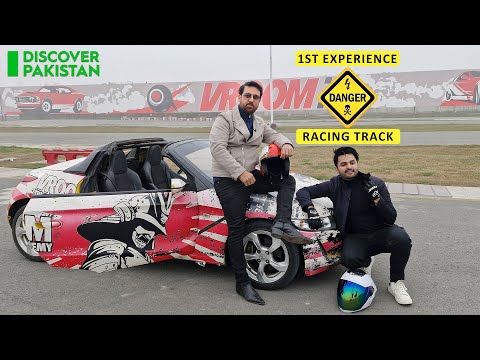 1st Experience On Dangerous Racing Track | Jan Rambo | Life Style with Sahiba