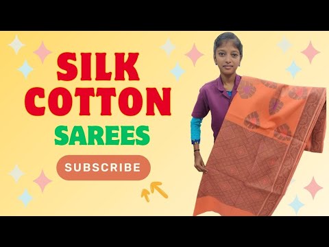 Budget Friendly Affordable Silk Cotton Sarees,Offer Price Rs 699/- Pure Cotton Sarees, Shipping Free