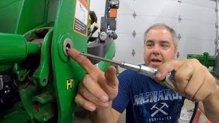 New Grease Gun Technology! Greasing The 1025R/1023E Drive Shaft