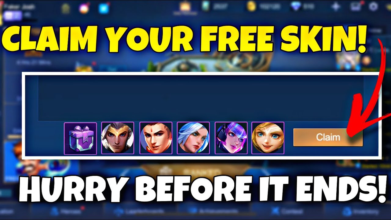 CLAIM! FREE SKIN MOBILE LEGENDS 2021 - FREE SKIN NEW EVENT ML / NEW