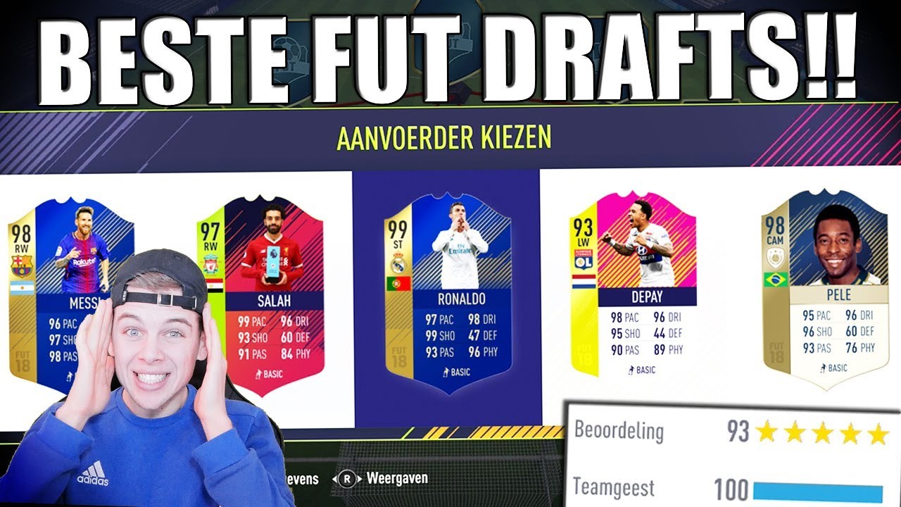BESTE FIFA 18 FUT DRAFTS OOIT!! NEDERLANDS