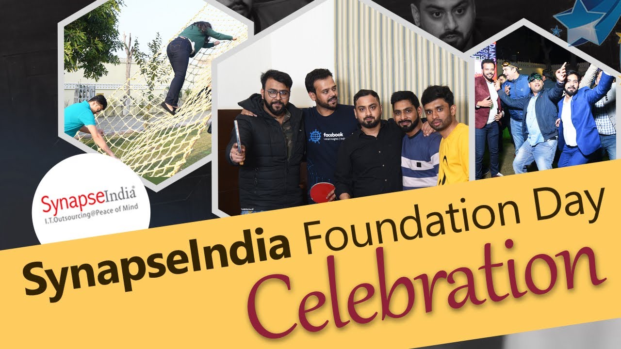 SynapseIndia Foundation Day Celebration 2019 –  games, adventure & music