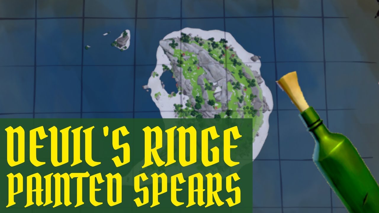 Devil S Ridge Painted Spears Sea Of Thieves Youtube