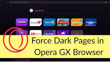 How to Enable Force Dark Pages in Opera GX Browser?