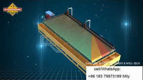 gravity sparator 6-Sshaking table,shaker table from China Jiangxi