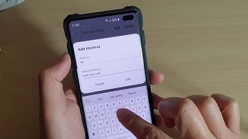 Galaxy S10 / S10+: How to Create Keyboard Text Shortcuts