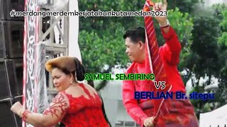 ADU PERKOLONG KOLONG SAMUEL SEMBIRING VS BERLIAN Br SITEPU PADA ACARA MERDANG MERDEM KOTA MEDAN 2023