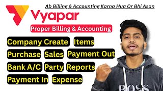 Vyapar App Complete Billing & Accounting Tutorial | Sales, Purchase, Payment In/Out Full Guide screenshot 5
