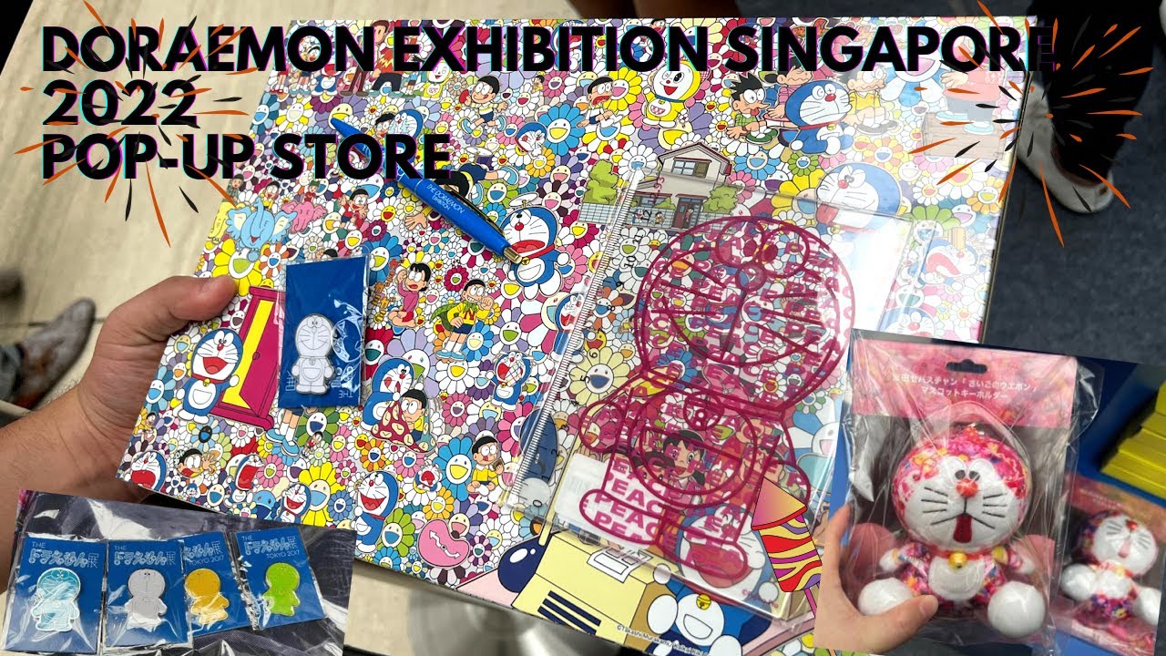 Doraemon Popup Store Doraemon Exhibition Singapore 2022 YouTube