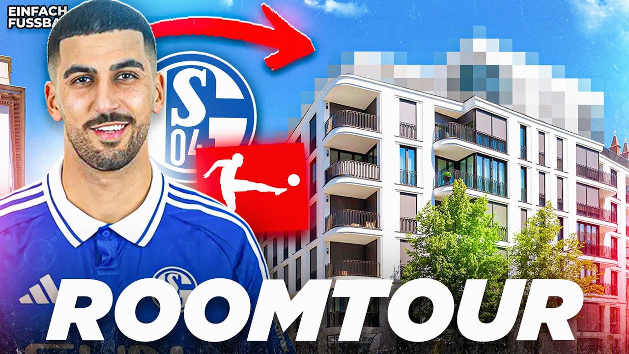 Wie wohnt ein Bundesliga-Fussballer? 😳