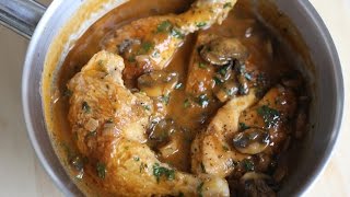 Hunters Chicken Recipe  Chicken Chasseur By the French Cooking Academy