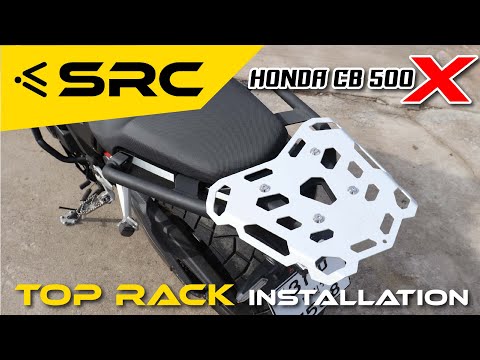 น็อตยึดแร็ค  Update New  Honda CB 500 X Rack Install Ver 2