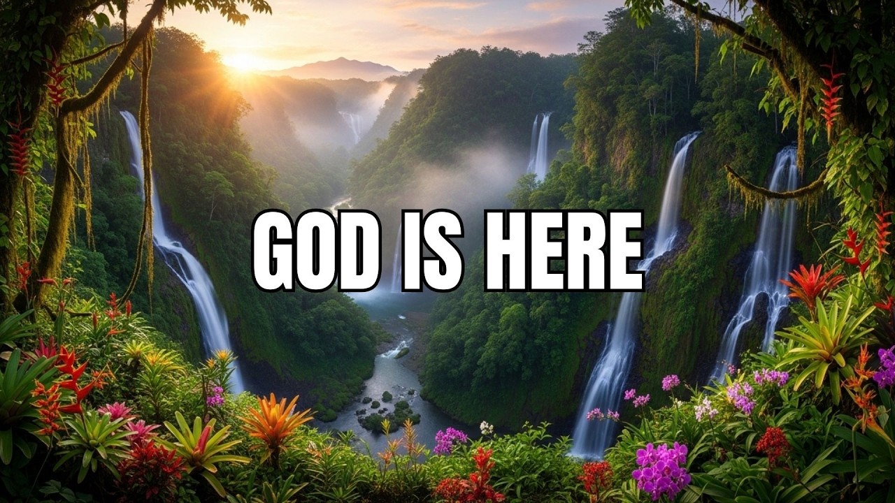 GOD IS HERE | Soft Piano Prayer Music for Quiet Moments, Deep Prayer & Peaceful Rest
