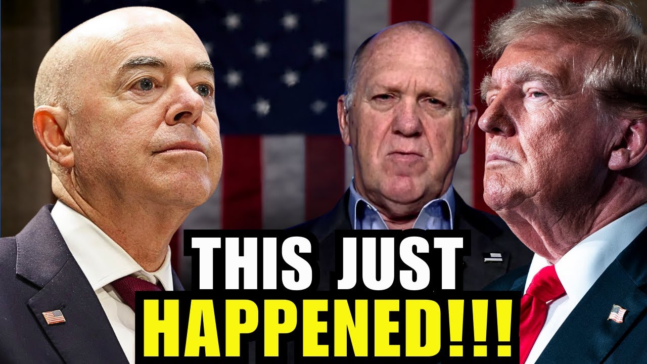 DHS Mayorkas RESIGNS After Trump's Border Czar DROPS BOMBSHELL on ...