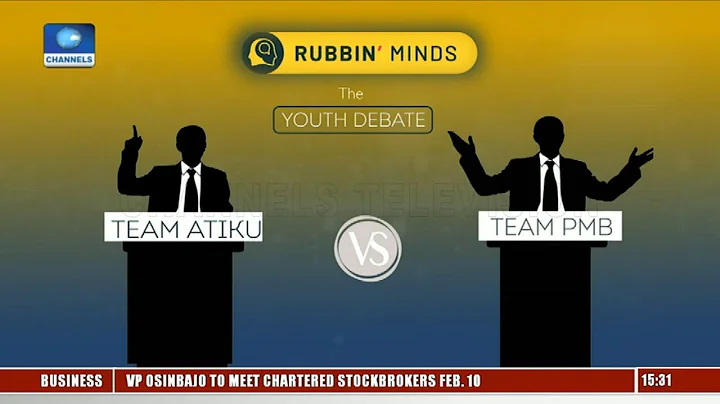 Youth Debate: Team PMB VS Team Atiku - Rubbin Minds
