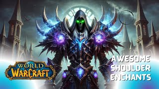 How To Get Shoulder Rune Ability - Argent Dawn Shoulder Enchantments SoD Phase 6 9