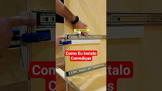 DIY - Gabarito para instalar corrediças de gaveta