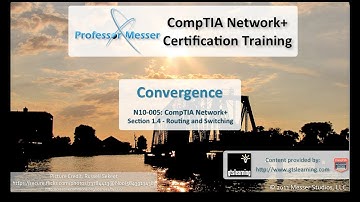 Convergence - CompTIA Network+ N10-005: 1.4